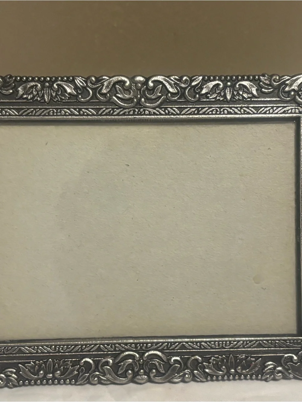 Ornate Silver Photo Frame - Classic Home Accents